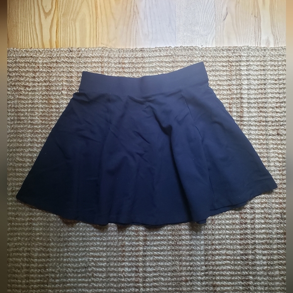 Pimkie peplum skirt size small navy blue - Picture 3 of 3